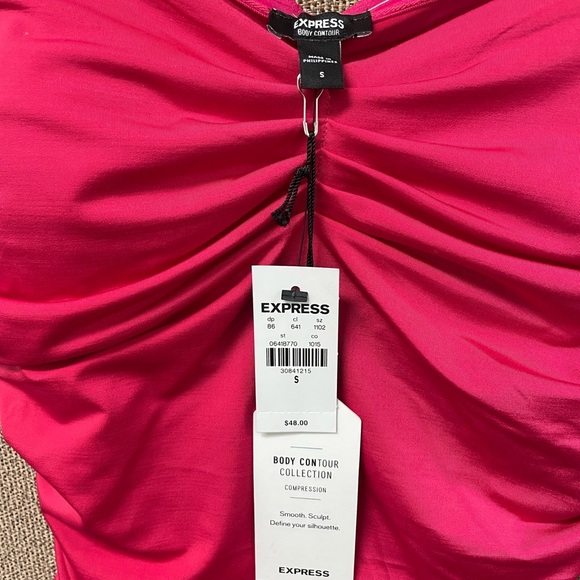 Express Pink Bodysuit with Sleek Design, with pad's🩷 - Picture 4 of 10